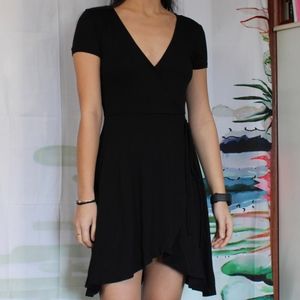 Black Wrap Dress